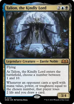 MTG Talion, the Kindly Lord Wilds of Eldraine Promo Pack NM - Image 1