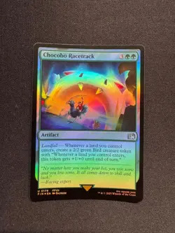 CHOCOBO RACETRACK ( 179 ) FOIL - Magic: The Gathering - Bachzim NM/M - Image 1