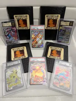 Pokemon GRADED SLAB Pack ✅ PSA CGC BECKETT GRADED SLAB + HIT Card 🔥 - Image 1