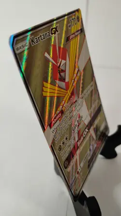 Pokemon Kartana GX (Full Art) 106/111 Crimson Invasion Holo - Image 2