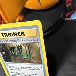 The Rocket's Training Gym 104/132 LP+ Rare - Gym Heroes - Pokemon TCG - Image 3