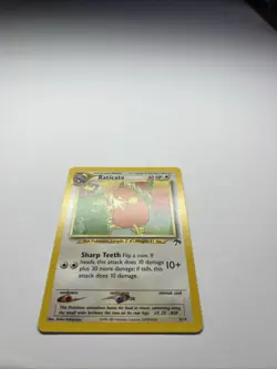 Pokemon Raticate Southern Islands 6/18 Promo Non Holo NM - Image 3
