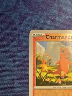 Pokemon Charmander GameStop Promo 004/165 Scarlet & Violet Holo 70 HP - Image 4