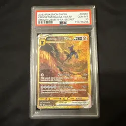 Pokemon Crown Zenith Dialga GG68 FA Secret Galarian Gallery PSA 10 Gem Mint - Image 1