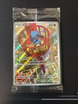 Pokemon TCG Riolu 010 Me: Mega Evolution Promo Full Art Holo Basic 80 HP - Image 1