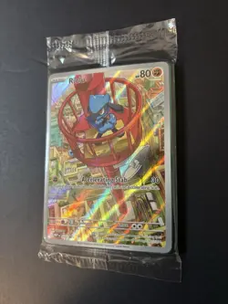 Pokemon TCG Riolu 010 Me: Mega Evolution Promo Full Art Holo Basic 80 HP - Image 2