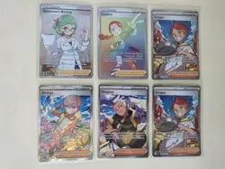 Pokemon TCG Lot Of 6 Trainers Roseanne Candice Ortega Crispin Authentic New Mint - Image 1