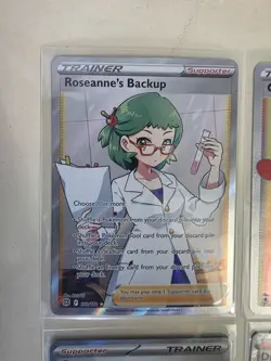 Pokemon TCG Lot Of 6 Trainers Roseanne Candice Ortega Crispin Authentic New Mint - Image 2