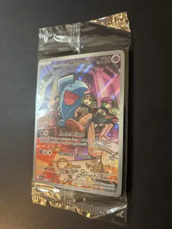 Pokemon Team Rocket's Wobbuffet 203 SV Promo Scarlet & Violet Holo Full Art - Image 2