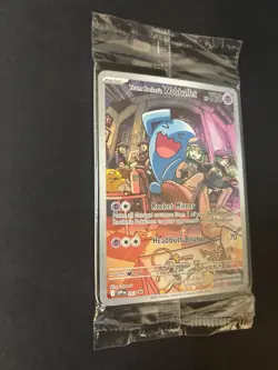 Pokemon Team Rocket's Wobbuffet 203 SV Promo Scarlet & Violet Holo Full Art - Image 3