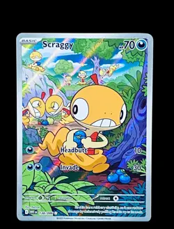 Pokemon Scraggy #138/086: SV White Flare (Read Description) 🔥 - Image 2