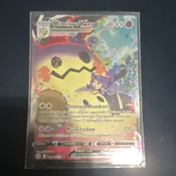 Pokemon Mimikyu VMAX Full Art Ultra Rare Holo TG17/TG30 Brilliant Stars 300 HP - Image 1
