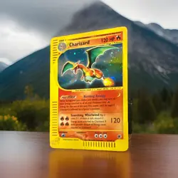 Pokemon TCG Charizard Expedition 6/165 Holo Rare 120 HP 2002 Scorching Whirlwind - Image 2