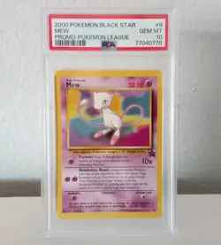 PSA10 Pokemon Mew Promo 8 Blackstar - Image 1