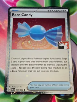 Pokemon TCG Rare Candy Prize Pack Cosmo Holo 191/198 NM - Image 1