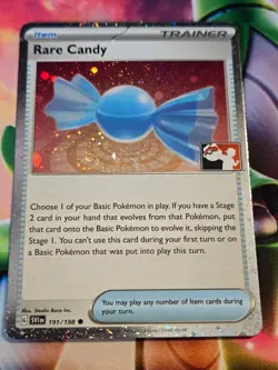Pokemon TCG Rare Candy Prize Pack Cosmo Holo 191/198 NM - Image 1