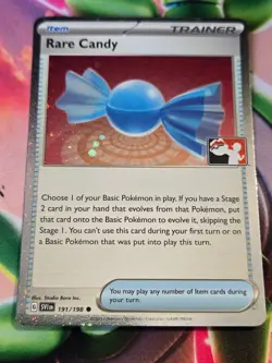 Pokemon TCG Rare Candy Prize Pack Cosmo Holo 191/198 NM - Image 1