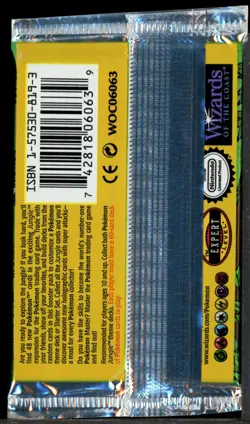 Pokemon TCG WOTC 1st Edition Jungle Booster Pack HEAVY 21.22g Wigglytuff ART - Image 2