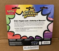 Pokemon Ascended Heroes 2-Pack Promo w/Coin Erika's Tangela Sealed Free Shipping - Image 2