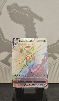 2020 Pokemon Butterfree Vmax Full Art Secret Rare Darkness Ablaze 190/189 NM - Image 3