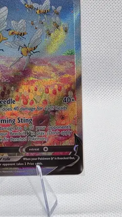 Pokemon TCG Beedrill V Astral Radiance 161/189 Holo Ultra Rare - Image 2