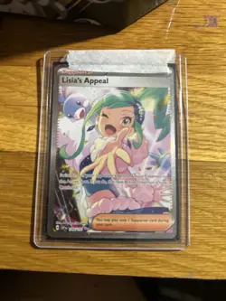 Pokemon Lisia's Appeal 246/191 Sv08: Surging Sparks Holo Special Illustration R… - Image 3