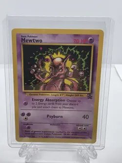 Pokemon TCG Mewtwo 14 Black Star Promo WOTC - Image 1