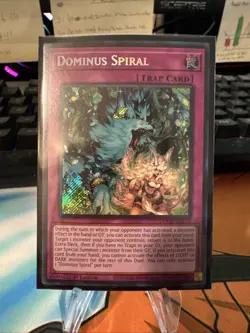 Yu-Gi-Oh! Dominus Spiral DOOD-EN079 – Secret Rare – 1st Edition - Image 1