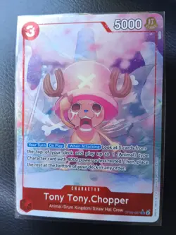 One Piece Card Game TCG Tony Tony.Chopper OP08-007 Alt Art M/NM Condition 💎💎💎 - Image 1