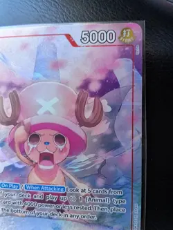 One Piece Card Game TCG Tony Tony.Chopper OP08-007 Alt Art M/NM Condition 💎💎💎 - Image 3