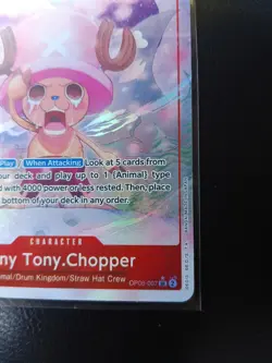 One Piece Card Game TCG Tony Tony.Chopper OP08-007 Alt Art M/NM Condition 💎💎💎 - Image 4