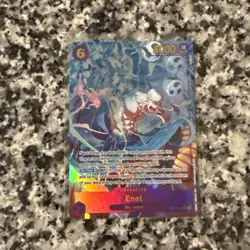 Enel OP15-118 SEC Alt Art One Piece TCG Adventure On Kami's Island English - Image 1