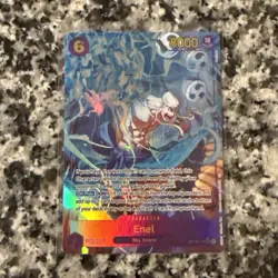 Enel OP15-118 SEC Alt Art One Piece TCG Adventure On Kami's Island English - Image 2