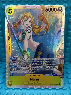 One Piece Nami EB03-053 SR Heroines Extra Booster - Image 1