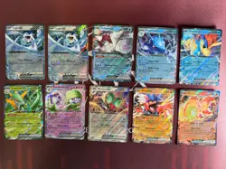 Pokemon Card Lot 10 TCG Cards EX BUNDLE - Image 1