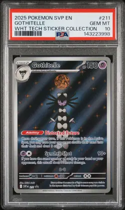 SV: Scarlet & Violet Promo Cards #211 Gothitelle psa 10 - Image 1