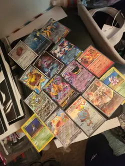 Pokemon TCG Daily Binder Collection Cards NM 18 Cards Lot - Image 1