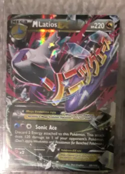 Pokemon TCG Holo 2-Card Lot: Latias & Latios GX SM113 + M Latios EX - Image 2