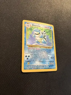 Blastoise 2/102 Base Set Unlimited Holo Rare Vintage Pokemon Card NM - Image 3
