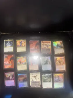 Magic: The Gathering Card Lot3 6 Mythics 1 Promo and 8 Rares Foils and Regulars - Image 2