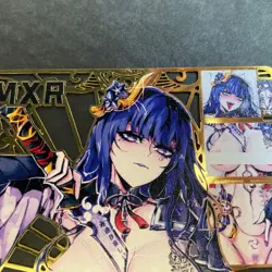 Goddess Story Gold METAL Card! #111/200! **LAST ONE!** - Shogun Bikini Anime - Image 3