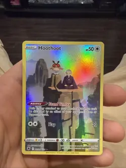 Hoothoot TG12/TG30 SWSH10: Astral Radiance Trainer Gallery Pokemon Card NM - Image 1