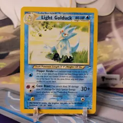 Light Golduck - 47/105 - Rare Neo Destiny Set TCG - Pokemon Card - LP - Image 1