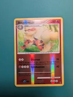 Pokemon Card 2009 Supreme Victors Reverse Holo Uncommon Arcanine 50/147 NM - Image 1