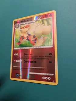 Pokemon Card 2009 Supreme Victors Reverse Holo Uncommon Arcanine 50/147 NM - Image 2