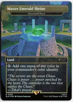 Master Emerald Shrine - Command Tower Foil R Secret Lair Drop Series 7030 LP-NM - Image 1
