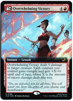 Overwhelming Victory (Extended Art) R Avatar 196 NM - Image 1