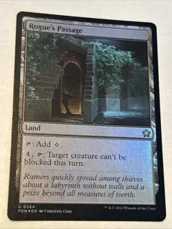Rogue's Passage #264 (Foil) (NM/LP) Foundations FDN Magic MTG - Image 1