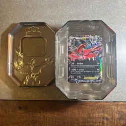 Pokemon TCG 2014 Yveltal Xerneas EX Tin Legends of Kalos With Promo No Packs - Image 3