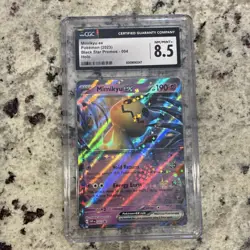 Mimikyu ex 004 Scarlet & Violet Promo Holo CGC 8.5 EX Pokemon Card - Image 1